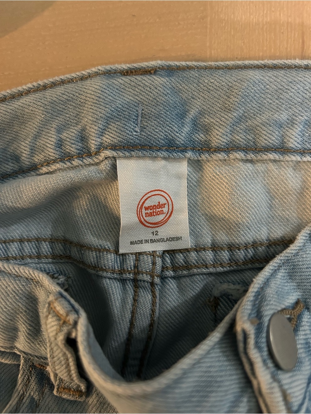 wonder nation Light Blue Straight Jeans for Men - Picture 4 of 6